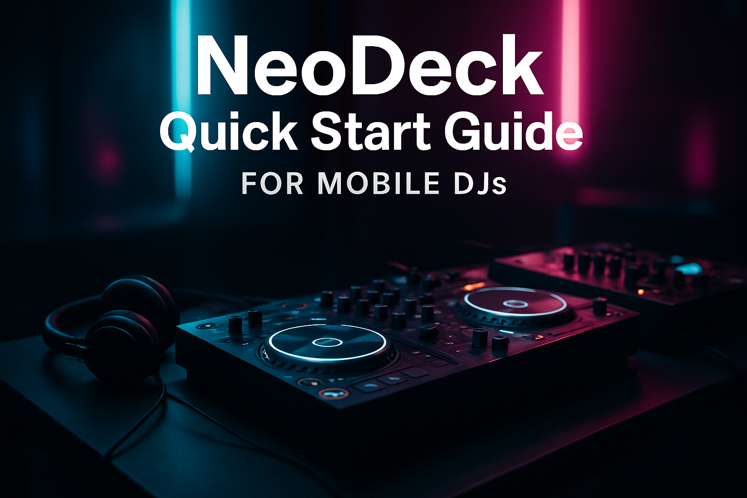 Mastering the NeoDeck: Quick Start Guide for Mobile DJs