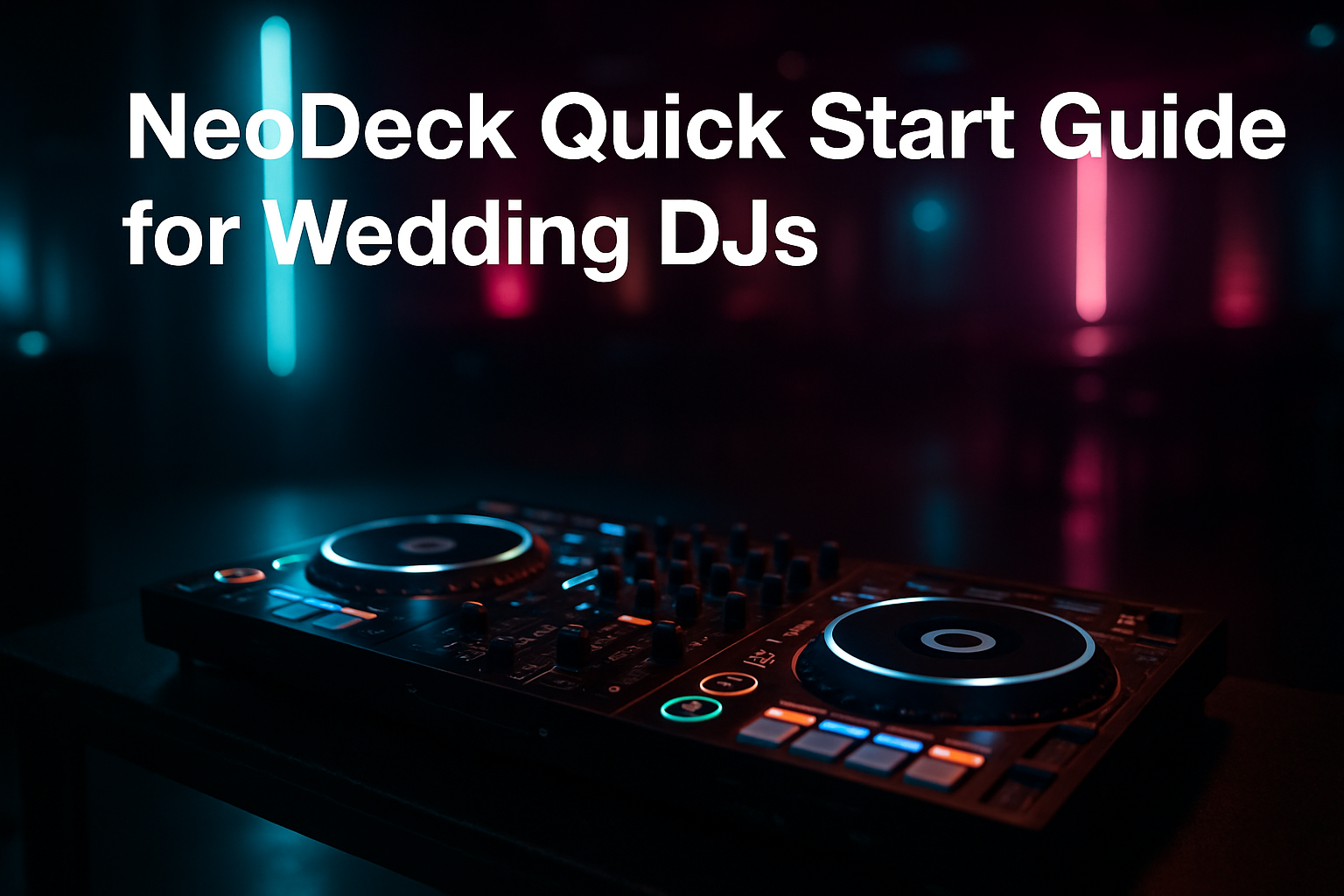 NeoDeck Quick Start Guide: Elevate Your Wedding DJ Sets